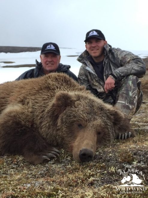 Bruce & Mark Mabrey, Brown Bear Hunt, Spring 2016