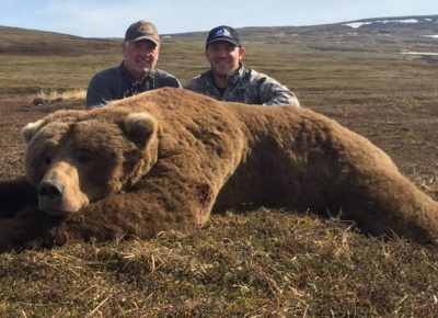 Bruce & Mark Mabrey, Brown Bear Hunt, Spring 2016